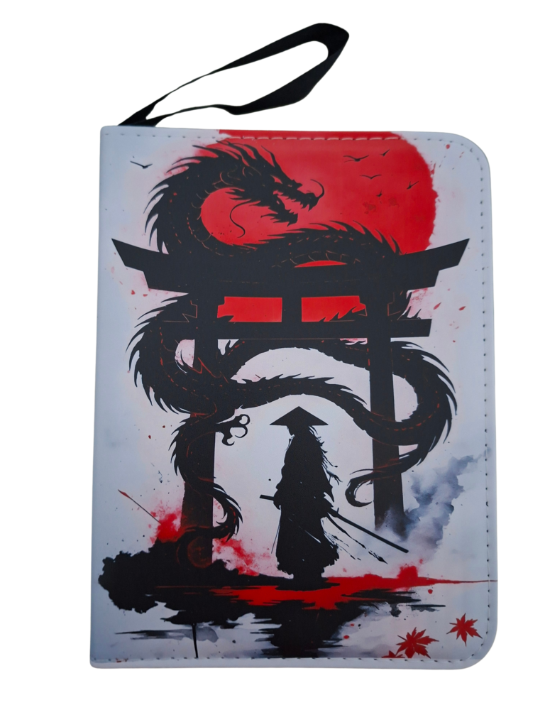 Carpeta Samurái y Dragón en Entrada 3X3