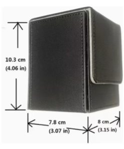 Alternative view of Deckbox de Cuero PU Negro