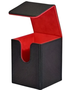 Deckbox de Cuero PU Rojo