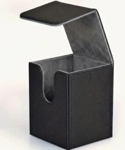 Deckbox de Cuero PU Negro