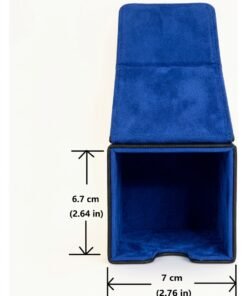 Alternative view of Deckbox de Cuero PU Azul