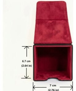 Alternative view of Deckbox de Cuero PU Rojo
